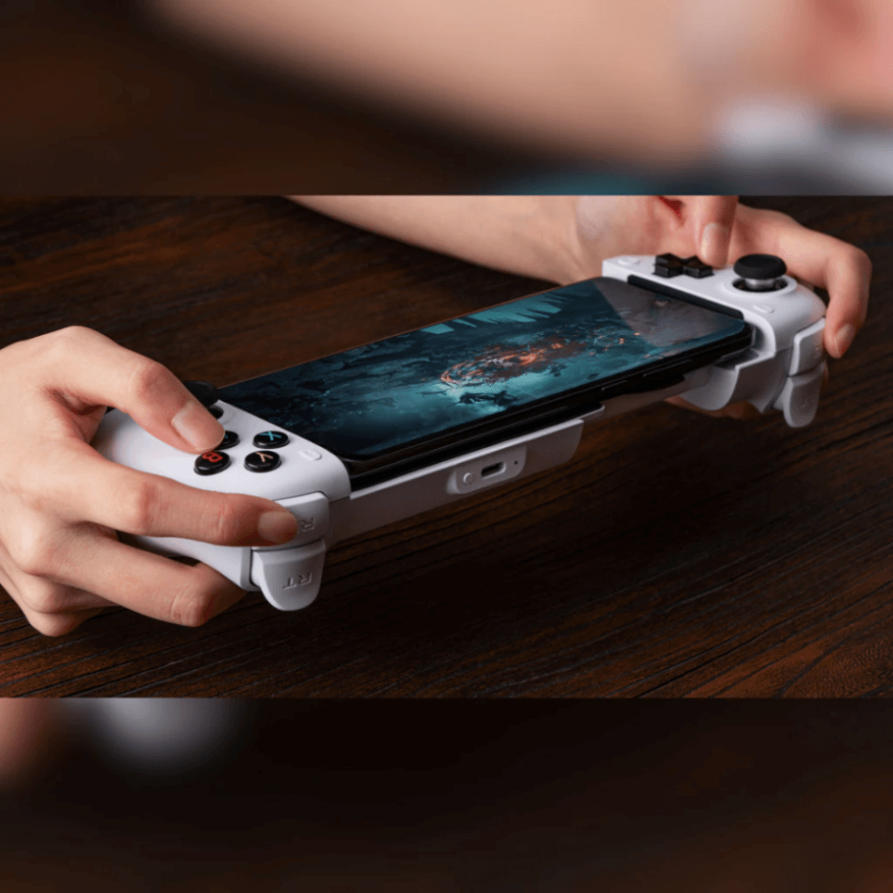 จอยเกมสำหรับสมาร์ทโฟน 8BITDO 80LB ULTIMATE MOBILE GAMING CONTROLLER สีขาว_5